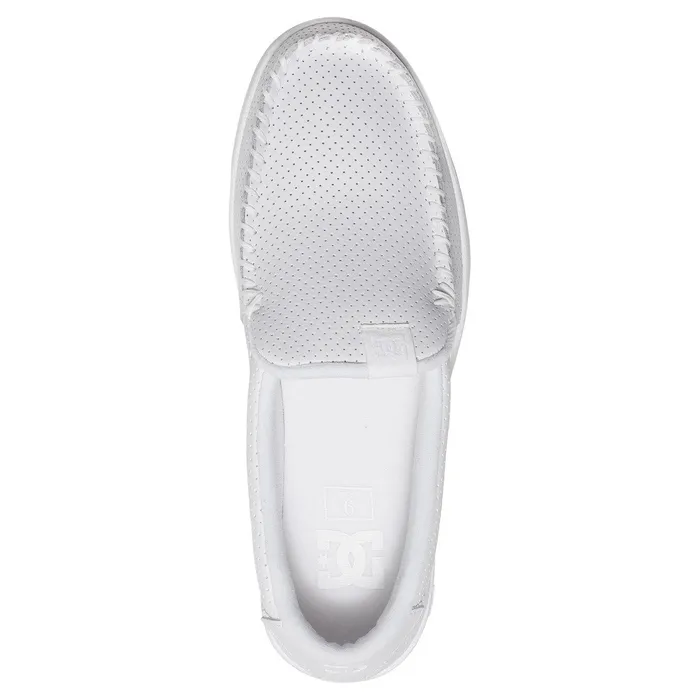 Men DC Shoes Villain SlipOn Shoes white SlipOns