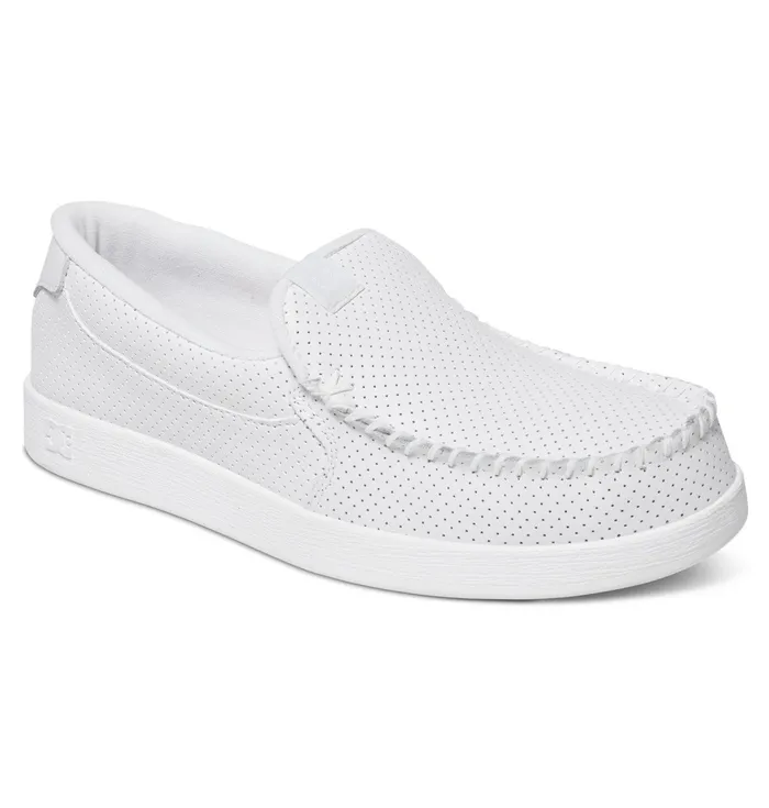 Men DC Shoes Villain SlipOn Shoes white SlipOns