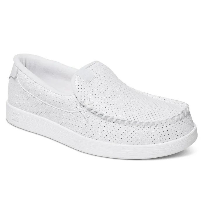Men DC Shoes Villain SlipOn Shoes white SlipOns