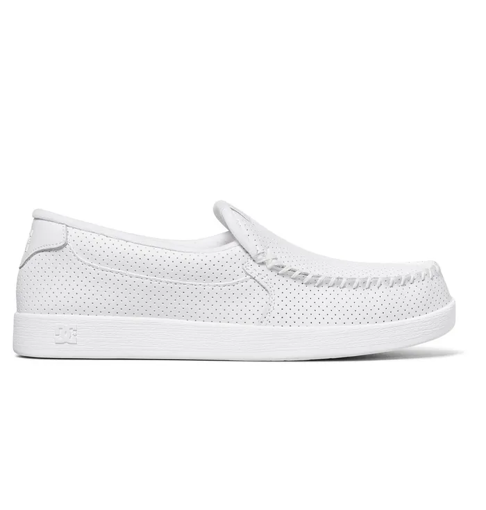 Men DC Shoes Villain SlipOn Shoes white SlipOns