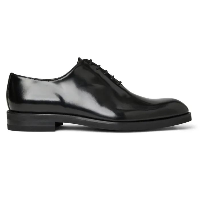 Men Dress Shoes Bruno Magli Claudio Balmoral Leather OxfordBlack