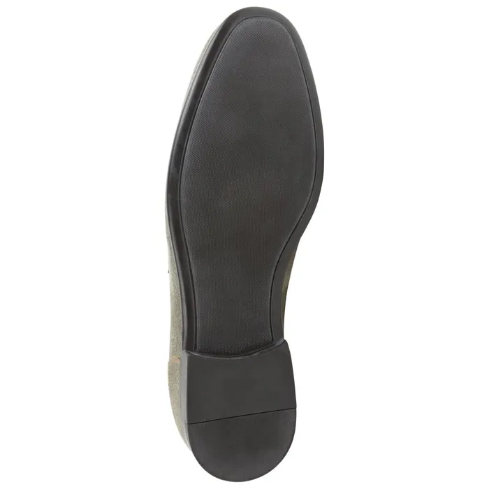 Men Dress Shoes Bruno Magli Silas Suede Loafer 8211 Taupe