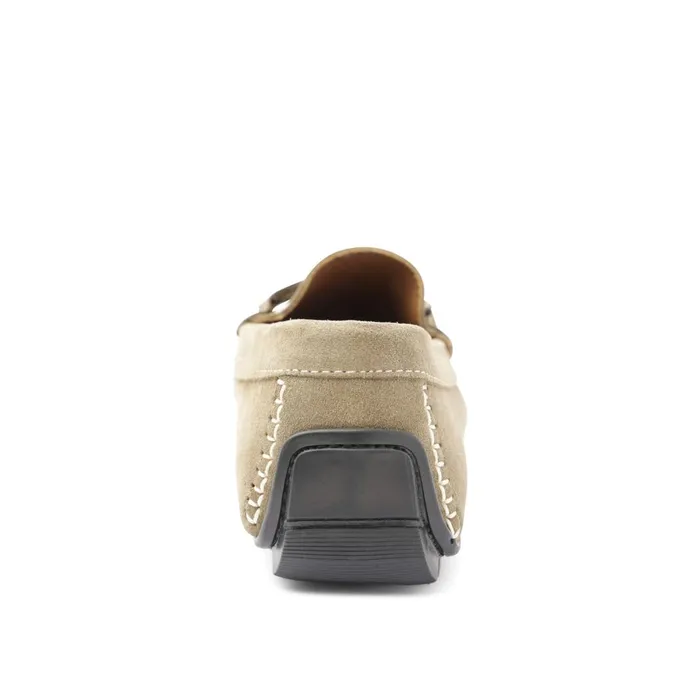 Men Dress Shoes Bruno Magli Xander Suede Driving Moccasin 8211 Taupe