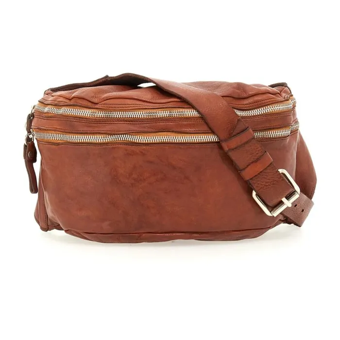 Men Easy Cognac Campomaggi Belt Bags