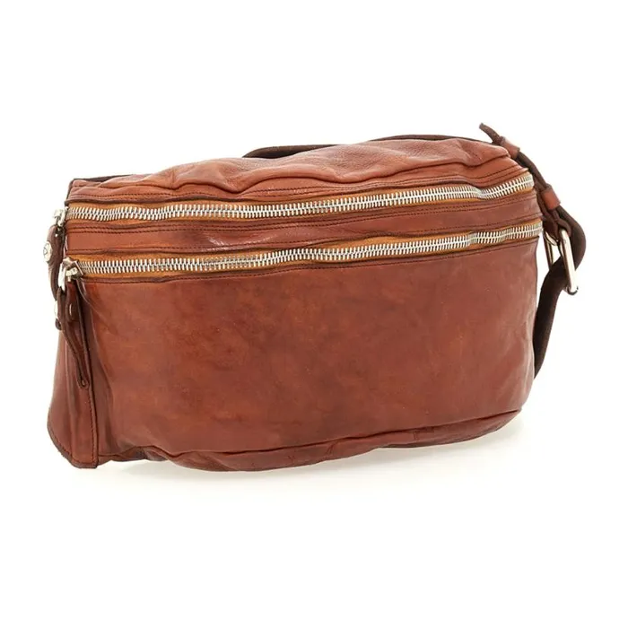 Men Easy Cognac Campomaggi Belt Bags Men Easy Cognac Campomaggi Belt Bags
