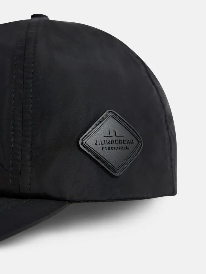 Men Elijah Nylon Cap Black JLindeberg Caps Men Elijah Nylon Cap Black JLindeberg Caps