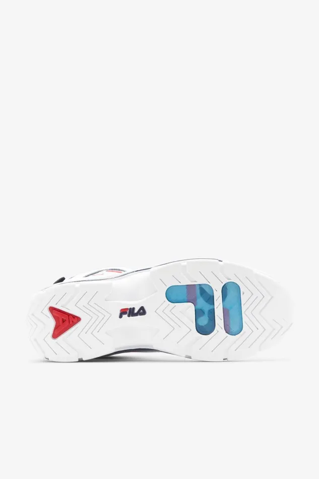 Men Fila Sneakers and Lifestyle Grant Hill 2 25th Anniversary Edition White Navy Red