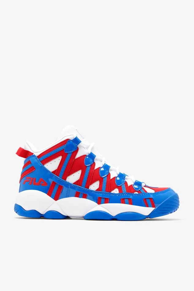 Men Fila Sneakers and Lifestyle Stackhouse Spaghetti White Red Prince Blue