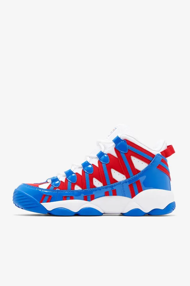 Men Fila Sneakers and Lifestyle Stackhouse Spaghetti White Red Prince Blue