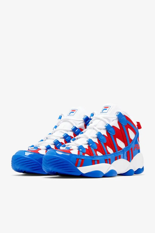 Men Fila Sneakers and Lifestyle Stackhouse Spaghetti White Red Prince Blue