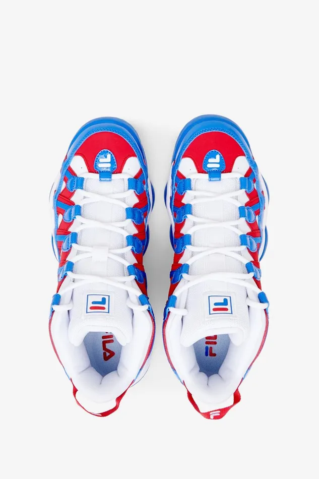 Men Fila Sneakers and Lifestyle Stackhouse Spaghetti White Red Prince Blue