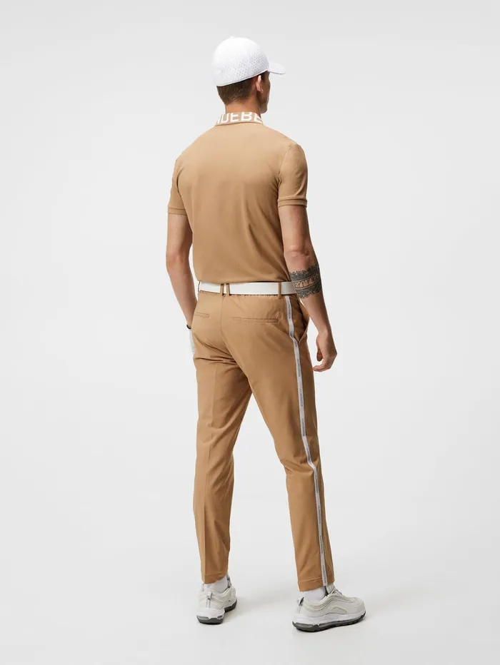 Men Gus Regular Polo Tiger Brown JLindeberg Polo Shirts Men Gus Regular Polo Tiger Brown JLindeberg Polo Shirts