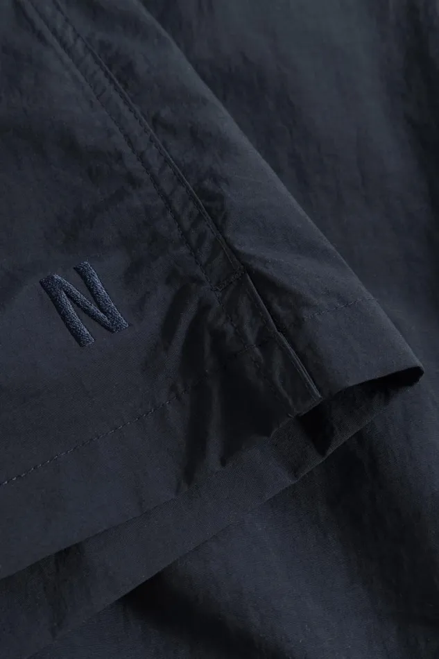 Men Hauge Recycled Nylon Swimmers Dark Navy Norse Projects Shorts