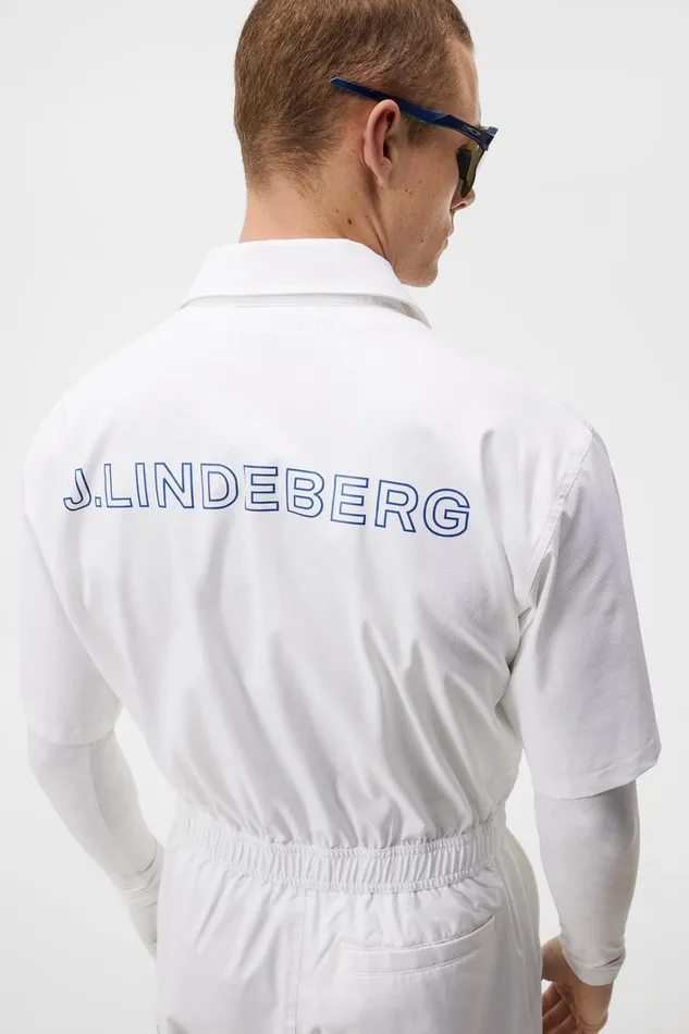 Men JL Overall White JLindeberg Trousers Men JL Overall White JLindeberg Trousers