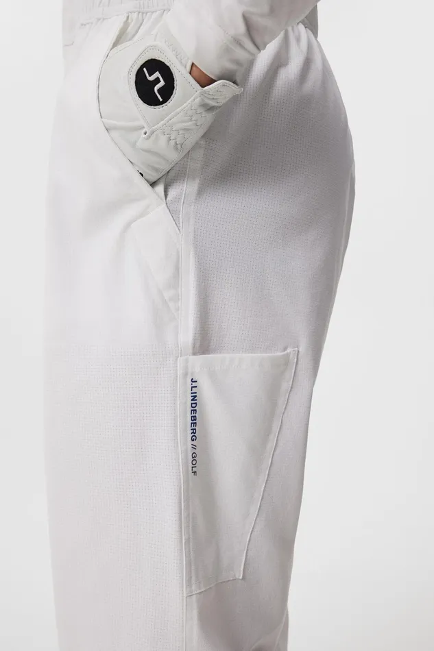 Men JL Overall White JLindeberg Trousers Men JL Overall White JLindeberg Trousers
