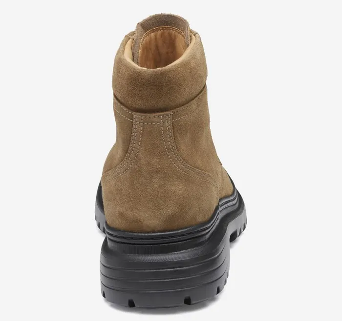 Men Johnston and Murphy Boots Kelton Plain Toe Boot Taupe Suede Men Johnston and Murphy Boots Kelton Plain Toe Boot Taupe Suede