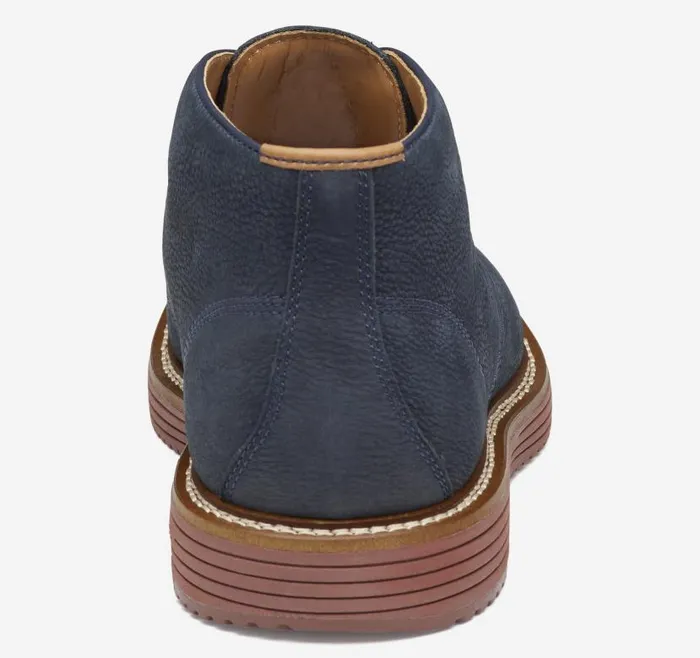 Men Johnston and Murphy Boots Upton Chukka Navy Nubuck Men Johnston and Murphy Boots Upton Chukka Navy Nubuck