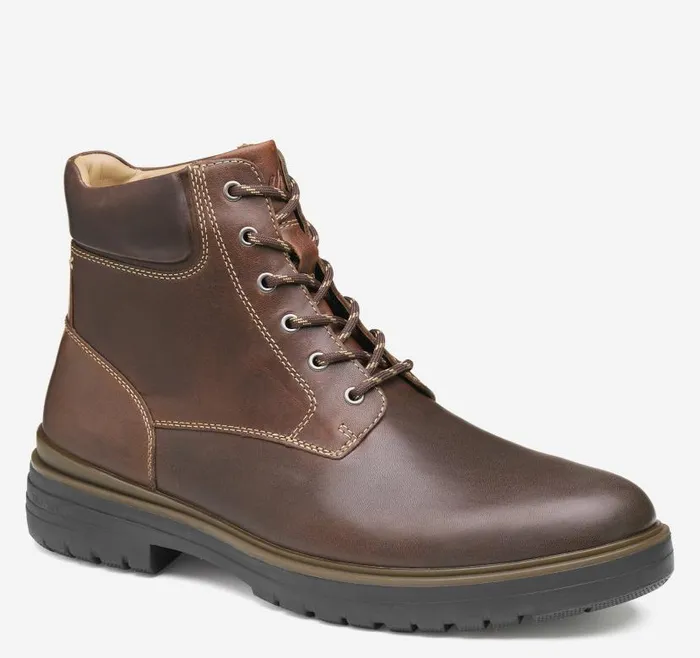 Men Johnston and Murphy Boots XC4 Henson Plain Toe Boot Mahogany Waterproof Full Grain Men Johnston and Murphy Boots XC4 Henson Plain Toe Boot Mahogany Waterproof Full Grain