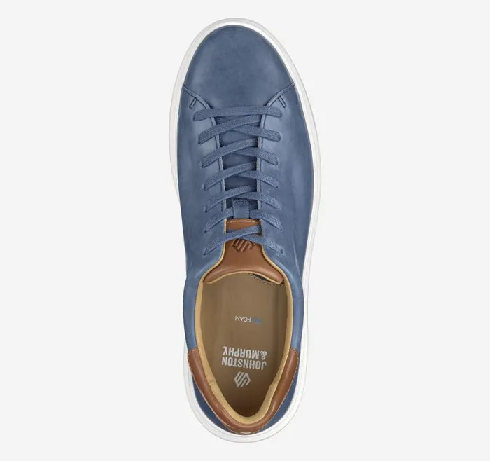 Men Johnston and Murphy LaceUps Anders LaceToToe Navy Full Grain Men Johnston and Murphy LaceUps Anders LaceToToe Navy Full Grain
