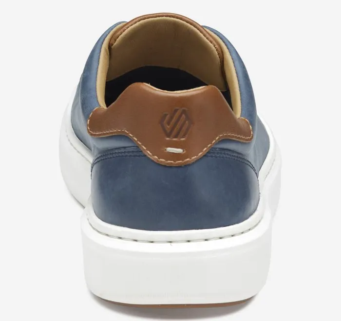 Men Johnston and Murphy LaceUps Anders LaceToToe Navy Full Grain Men Johnston and Murphy LaceUps Anders LaceToToe Navy Full Grain