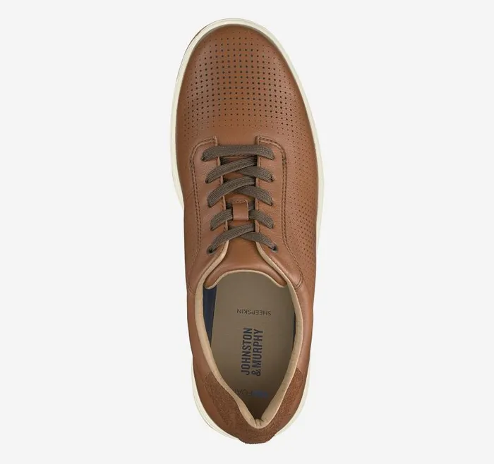Men Johnston and Murphy LaceUps Daxton UThroat Tan Full Grain Men Johnston and Murphy LaceUps Daxton UThroat Tan Full Grain