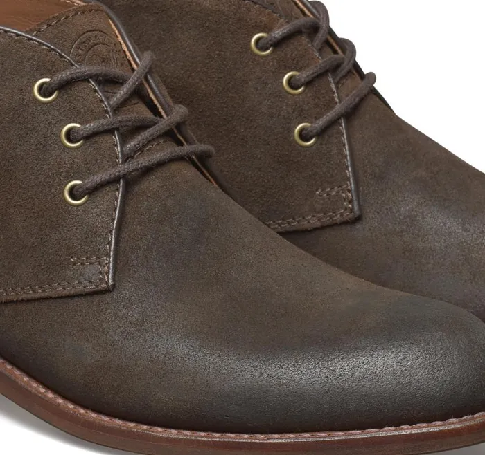 Men Johnston and Murphy LaceUps Dudley Chukka Brown Waxed English Suede Men Johnston and Murphy LaceUps Dudley Chukka Brown Waxed English Suede