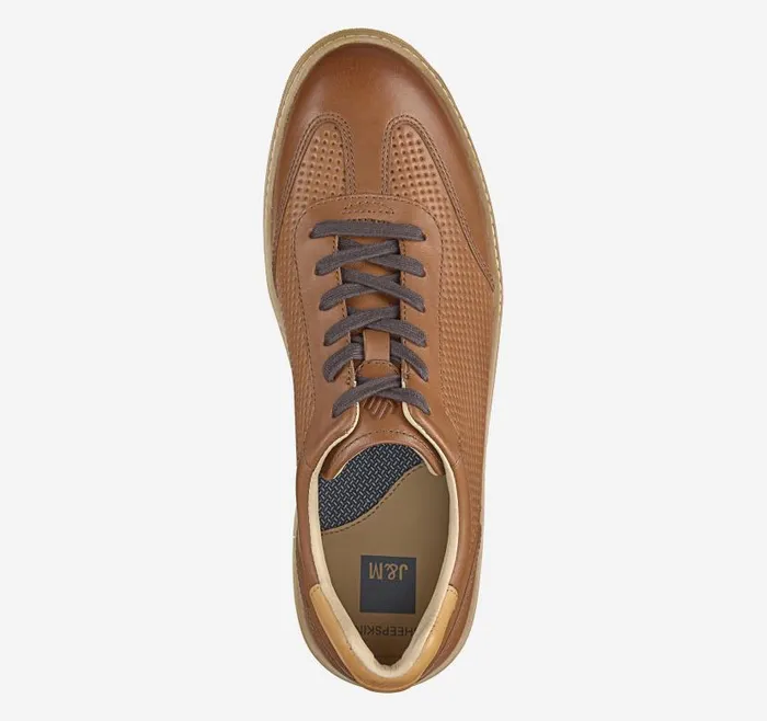 Men Johnston and Murphy LaceUps McGuffey TToe Tan Embossed Full Grainsmooth Full Grain Men Johnston and Murphy LaceUps McGuffey TToe Tan Embossed Full Grainsmooth Full Grain