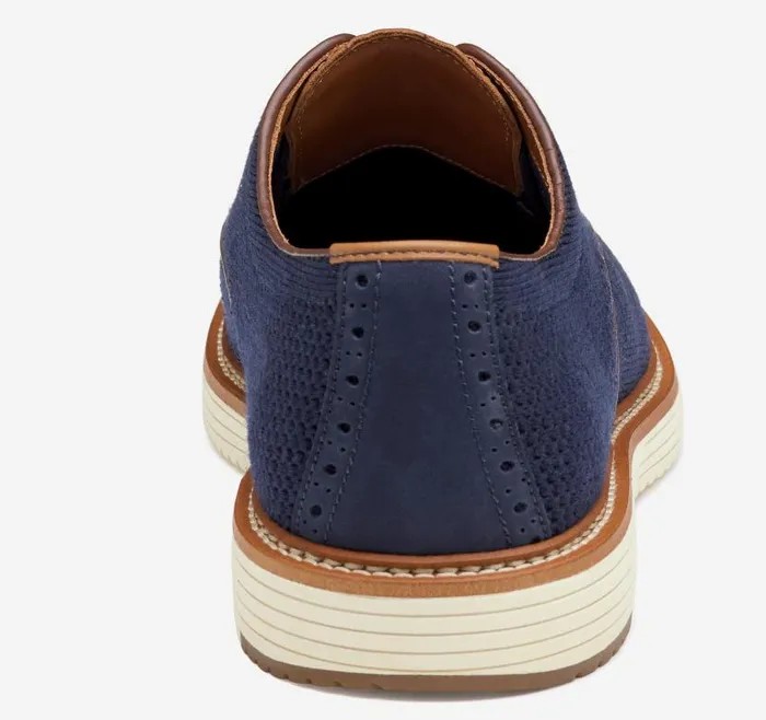Men Johnston and Murphy LaceUps Upton Knit Wingtip Navy Knit Men Johnston and Murphy LaceUps Upton Knit Wingtip Navy Knit