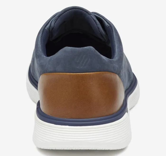Men Johnston and Murphy LaceUps XC4 Prentiss 2 Plain Toe Navy Waterproof Tumbled Nubuck Men Johnston and Murphy LaceUps XC4 Prentiss 2 Plain Toe Navy Waterproof Tumbled Nubuck
