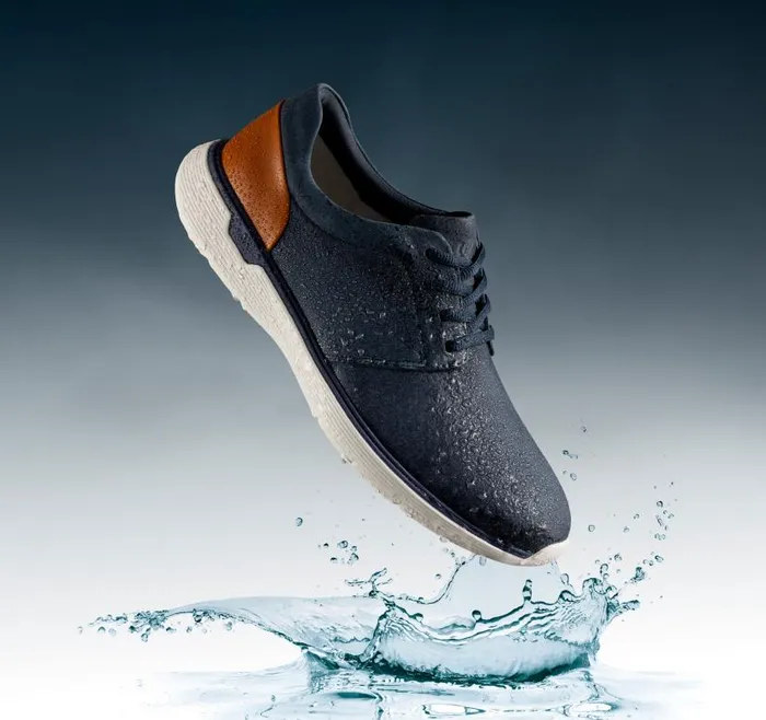 Men Johnston and Murphy LaceUps XC4 Prentiss 2 Plain Toe Navy Waterproof Tumbled Nubuck Men Johnston and Murphy LaceUps XC4 Prentiss 2 Plain Toe Navy Waterproof Tumbled Nubuck