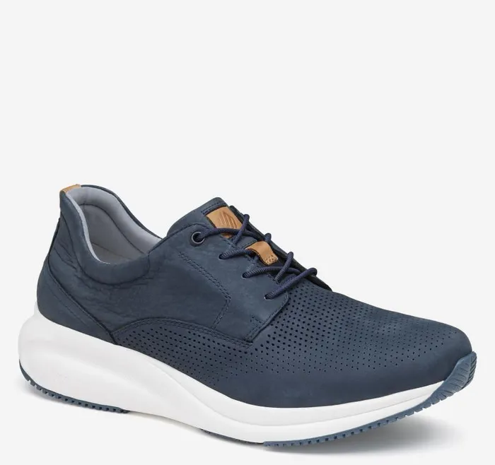 Men Johnston and Murphy LaceUps XC4 TR3Luxe Hybrid Navy Waterproof Nubuck