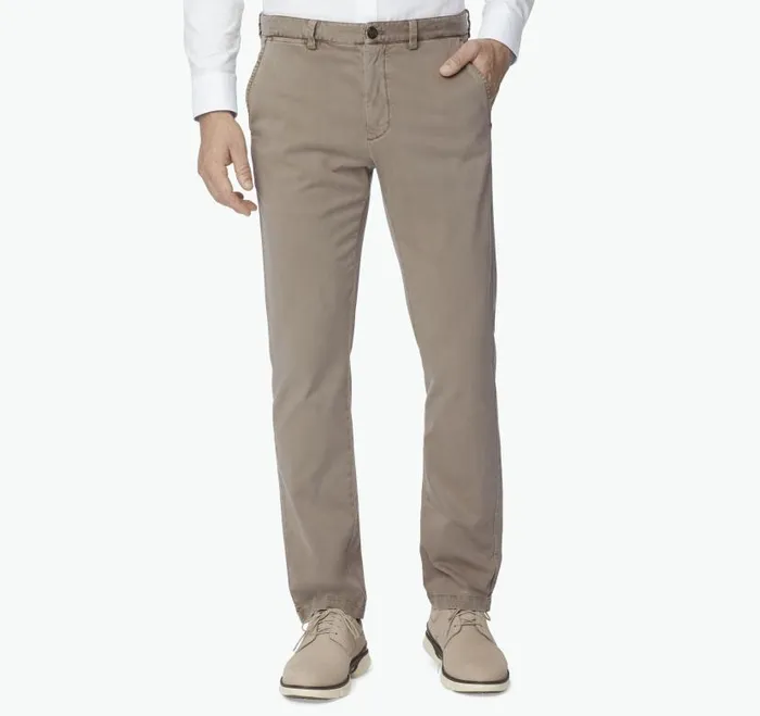Men Johnston and Murphy Pants and Jeans Washed Chinos Taupe