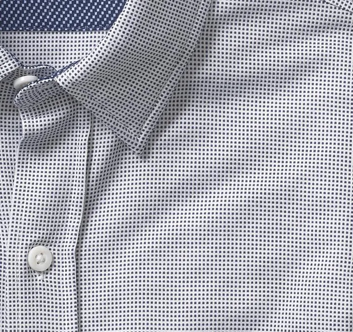 Men Johnston and Murphy Shirts XC Flex Stretch LongSleeve Shirt Navy Micro Dot Men Johnston and Murphy Shirts XC Flex Stretch LongSleeve Shirt Navy Micro Dot