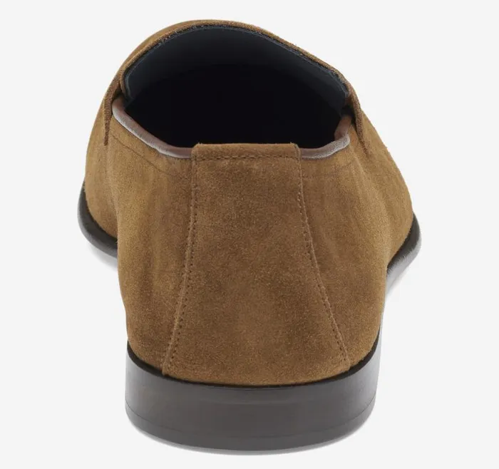 Men Johnston and Murphy SlipOns and Loafers Taylor Penny Loafer Snuff Italian Suede Men Johnston and Murphy SlipOns and Loafers Taylor Penny Loafer Snuff Italian Suede