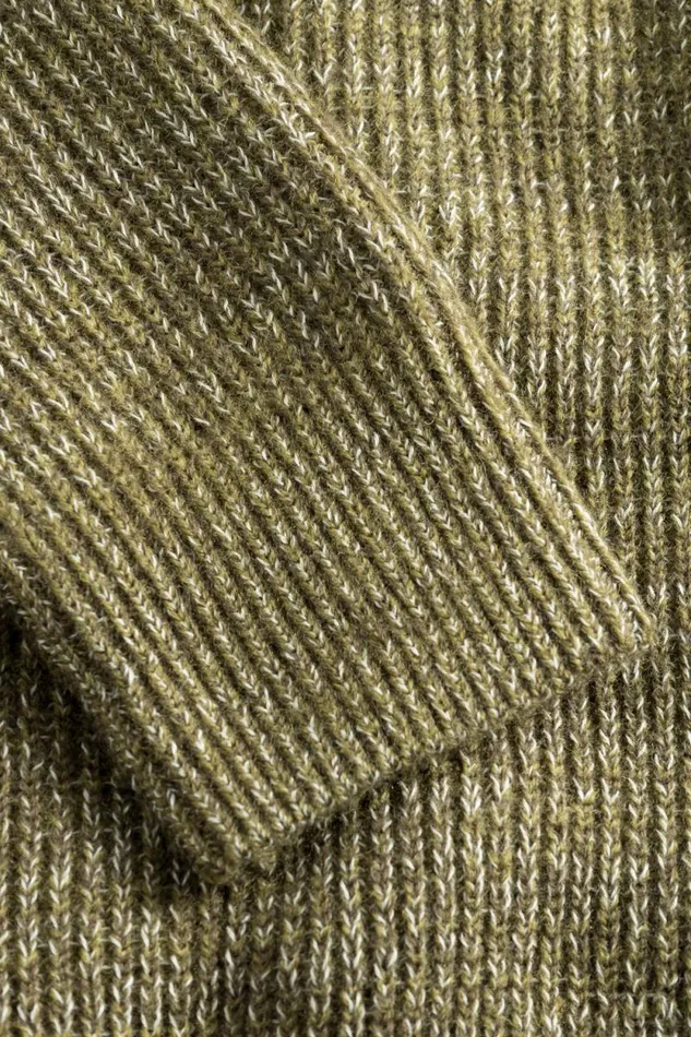 Men Jonas Donegal Diamond Sweater Grey Melange Norse Projects Knitwear