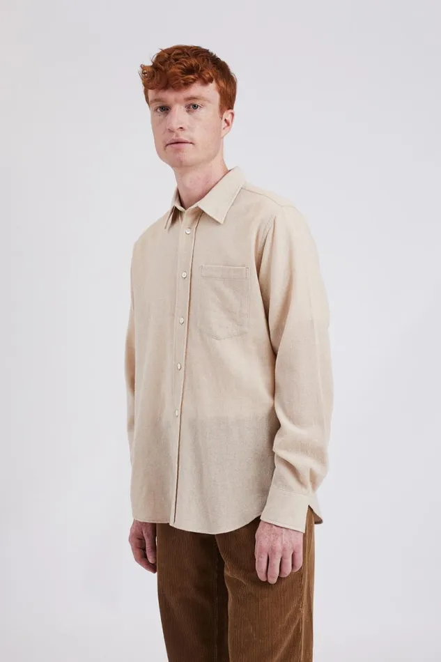 Men Jonas Donegal Diamond Sweater Grey Melange Norse Projects Knitwear