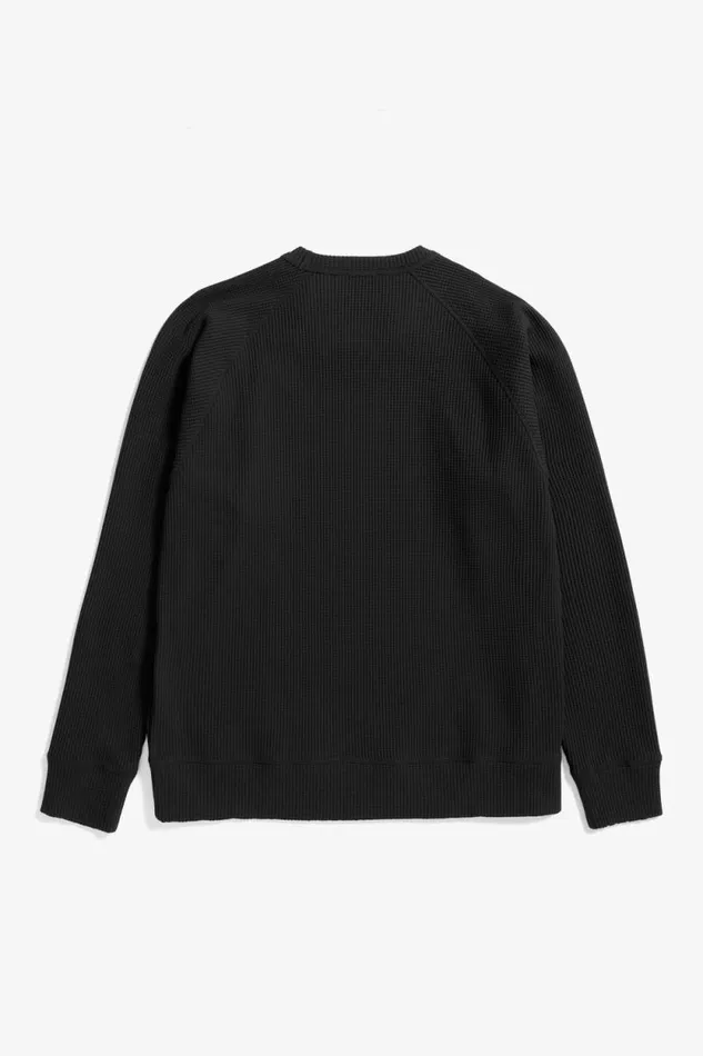 Men Jonas Donegal Diamond Sweater Grey Melange Norse Projects Knitwear