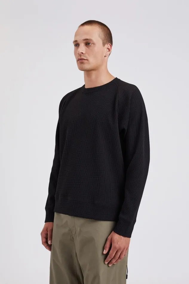 Men Jonas Donegal Diamond Sweater Grey Melange Norse Projects Knitwear