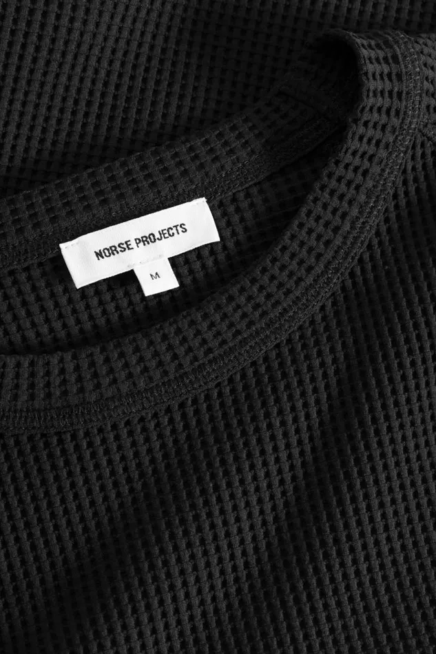 Men Jonas Donegal Diamond Sweater Grey Melange Norse Projects Knitwear