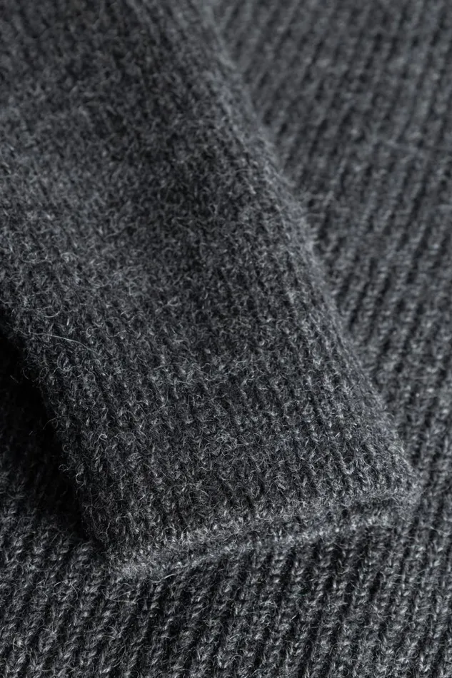 Men Jonas Donegal Diamond Sweater Grey Melange Norse Projects Knitwear