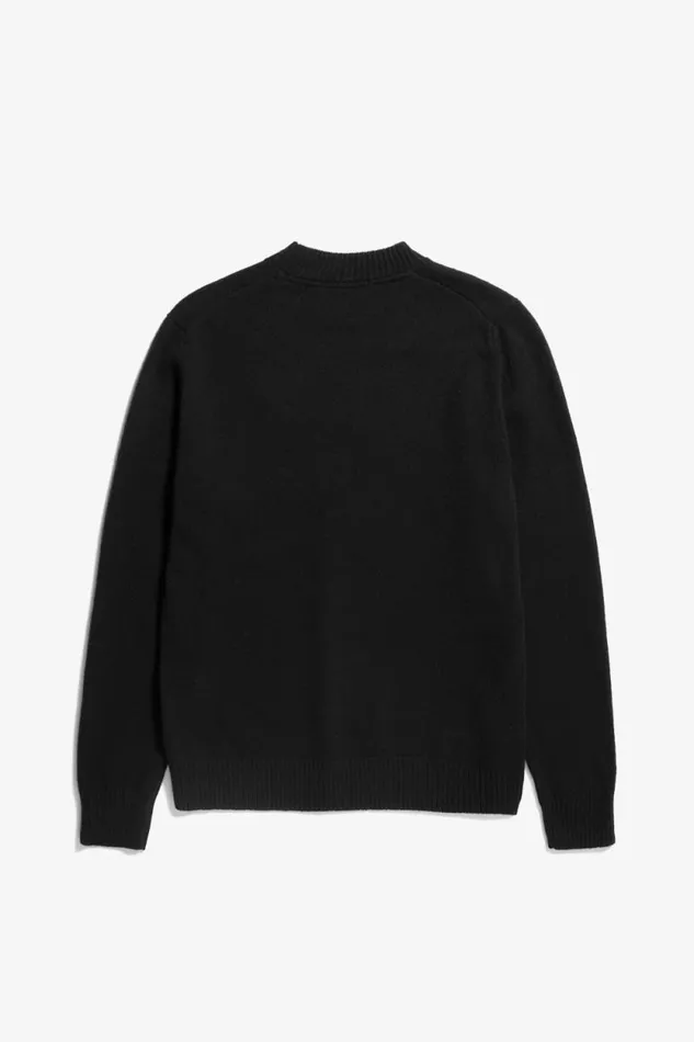 Men Jonas Donegal Diamond Sweater Grey Melange Norse Projects Knitwear
