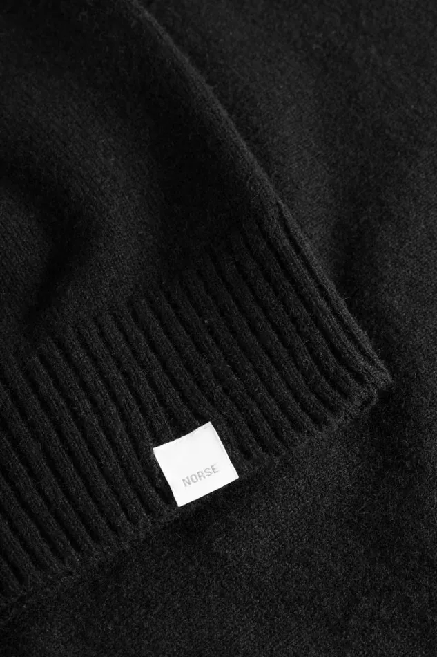 Men Jonas Donegal Diamond Sweater Grey Melange Norse Projects Knitwear