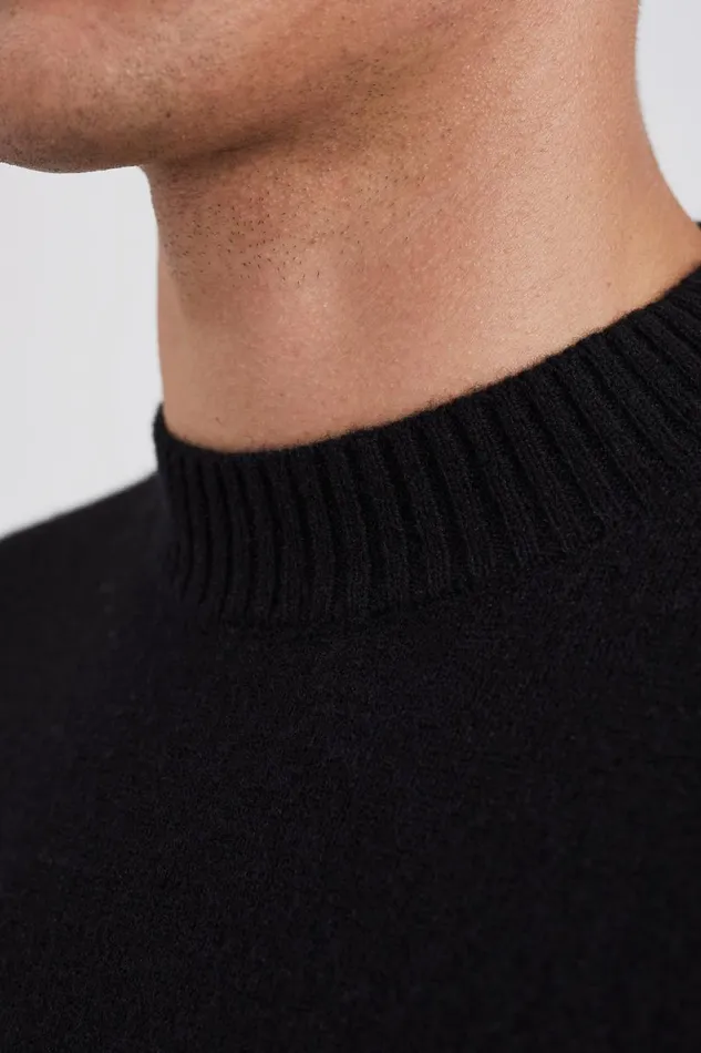 Men Jonas Donegal Diamond Sweater Grey Melange Norse Projects Knitwear