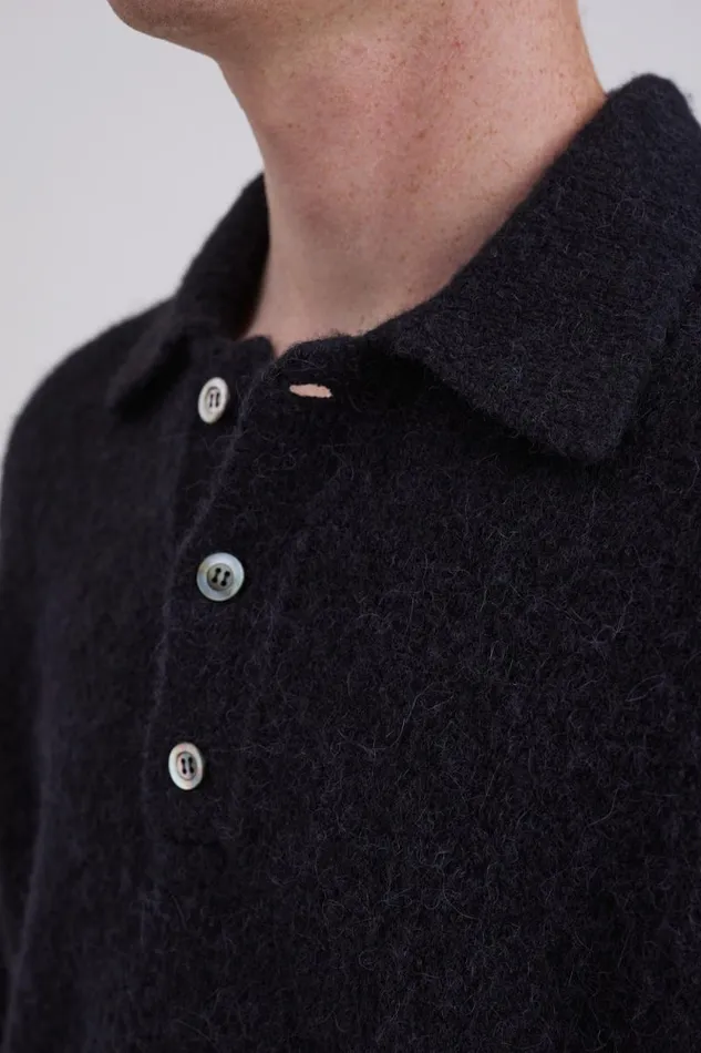 Men Jonas Donegal Diamond Sweater Grey Melange Norse Projects Knitwear