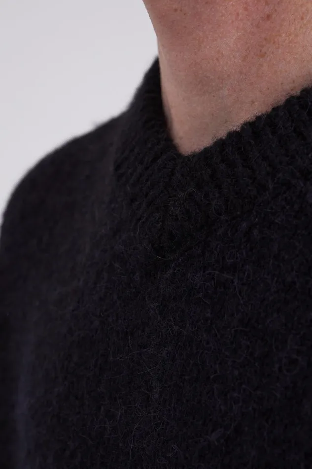 Men Jonas Donegal Diamond Sweater Grey Melange Norse Projects Knitwear