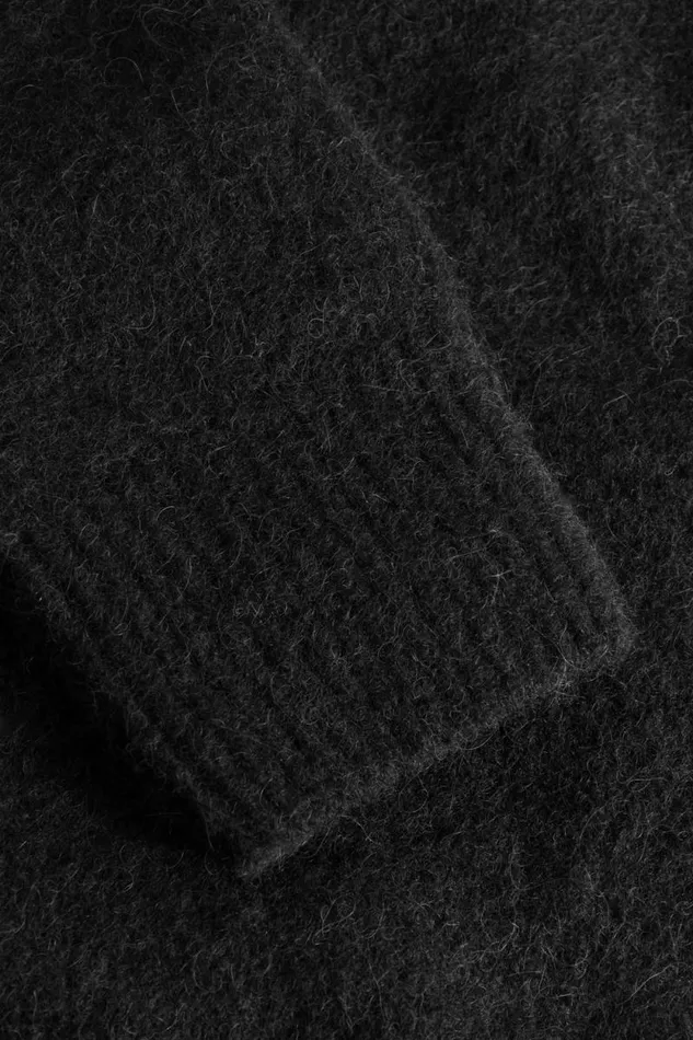 Men Jonas Donegal Diamond Sweater Grey Melange Norse Projects Knitwear