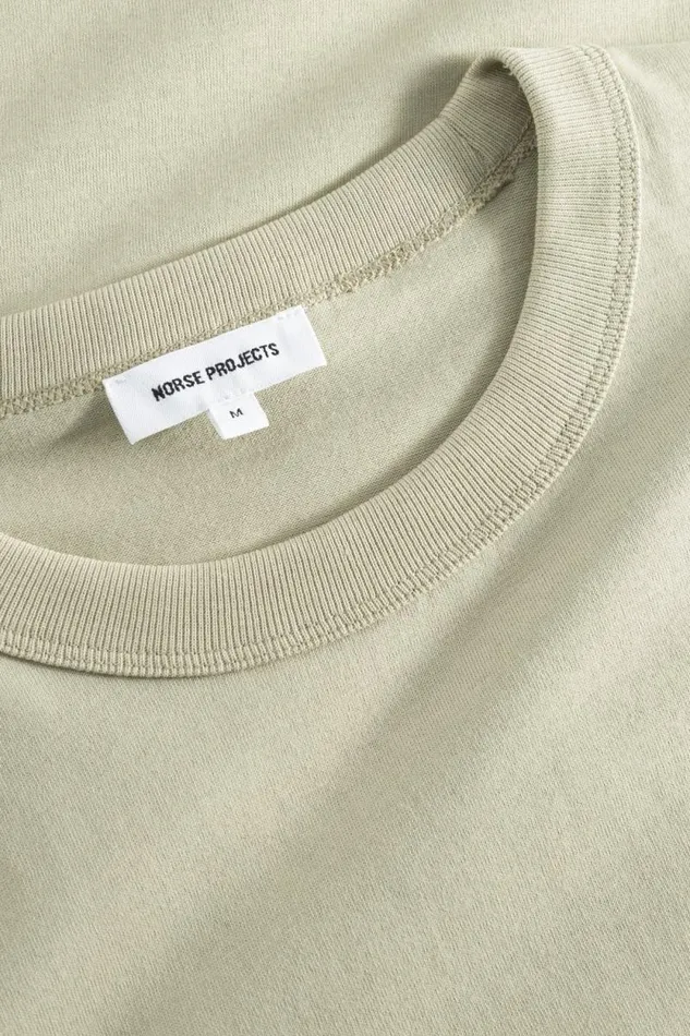 Men Jonas Donegal Diamond Sweater Grey Melange Norse Projects Knitwear