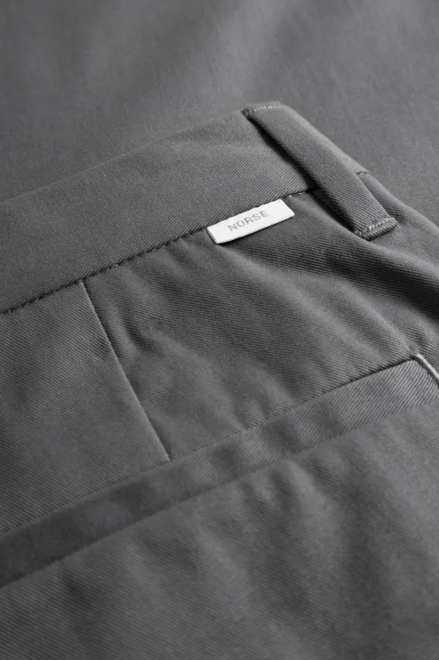 Men Jonas Donegal Diamond Sweater Grey Melange Norse Projects Knitwear