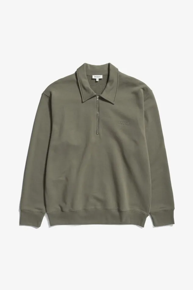 Men Jonas Donegal Diamond Sweater Grey Melange Norse Projects Knitwear