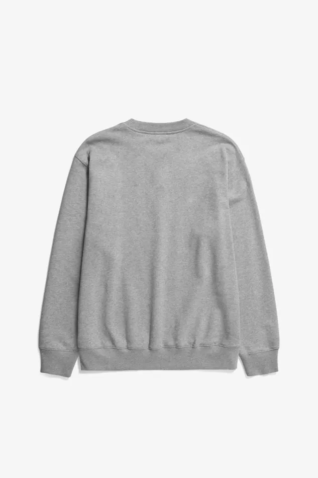 Men Jonas Donegal Diamond Sweater Grey Melange Norse Projects Knitwear
